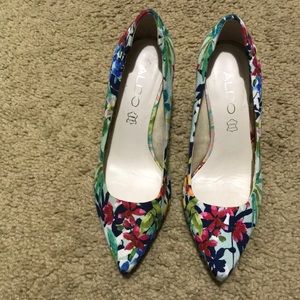 Aldo Floral Heels